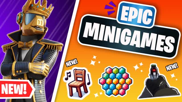 EPIC MINIGAMES๐ โ Fortnite Creative map