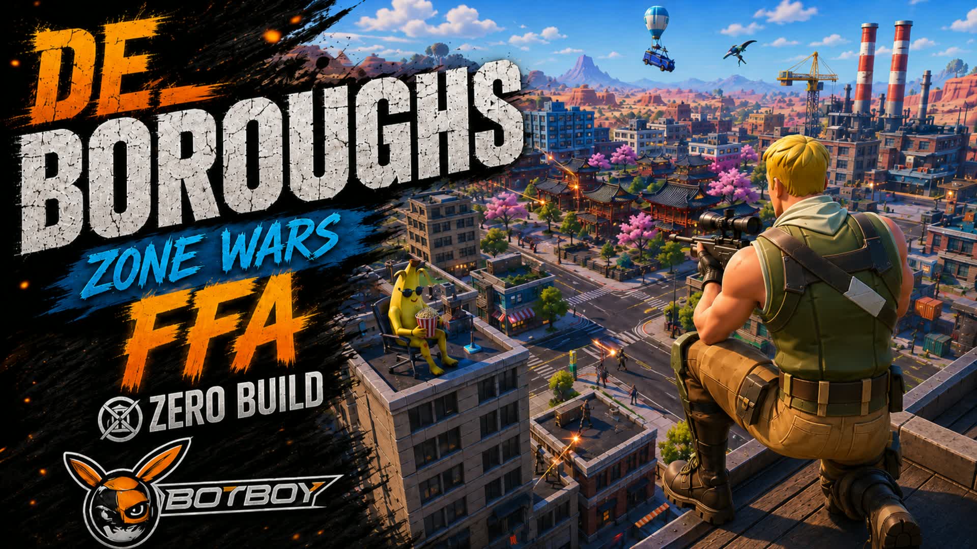 De_Boroughs FFA — Fortnite Creative map