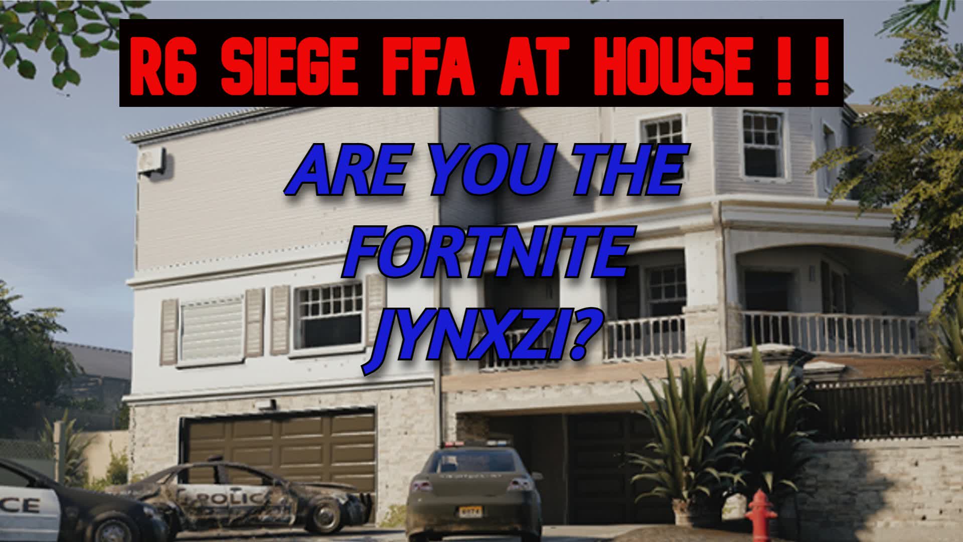 R6 Siege FFA At House — Fortnite Creative map