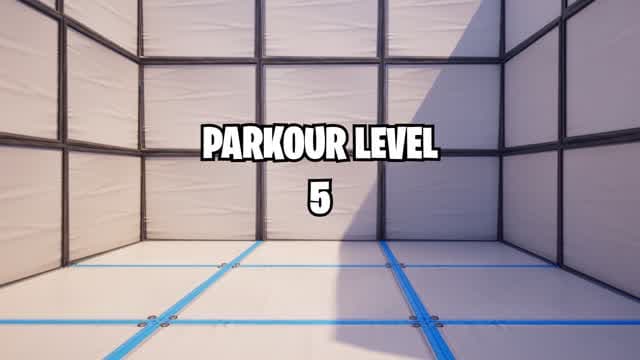 PARKOUR 5 LEVEL — Fortnite Creative map