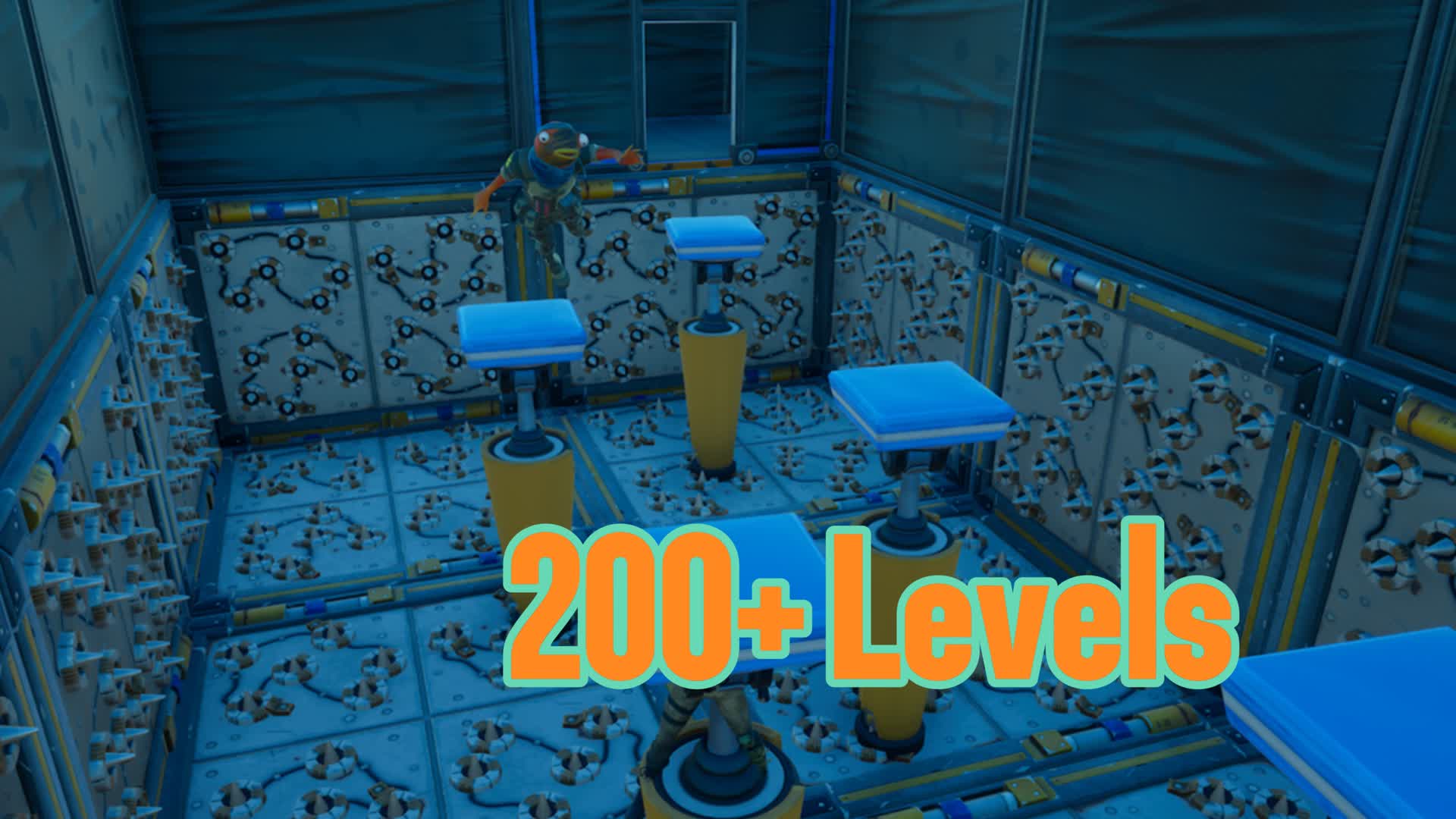 200+ Level Deathrun — Fortnite Creative map