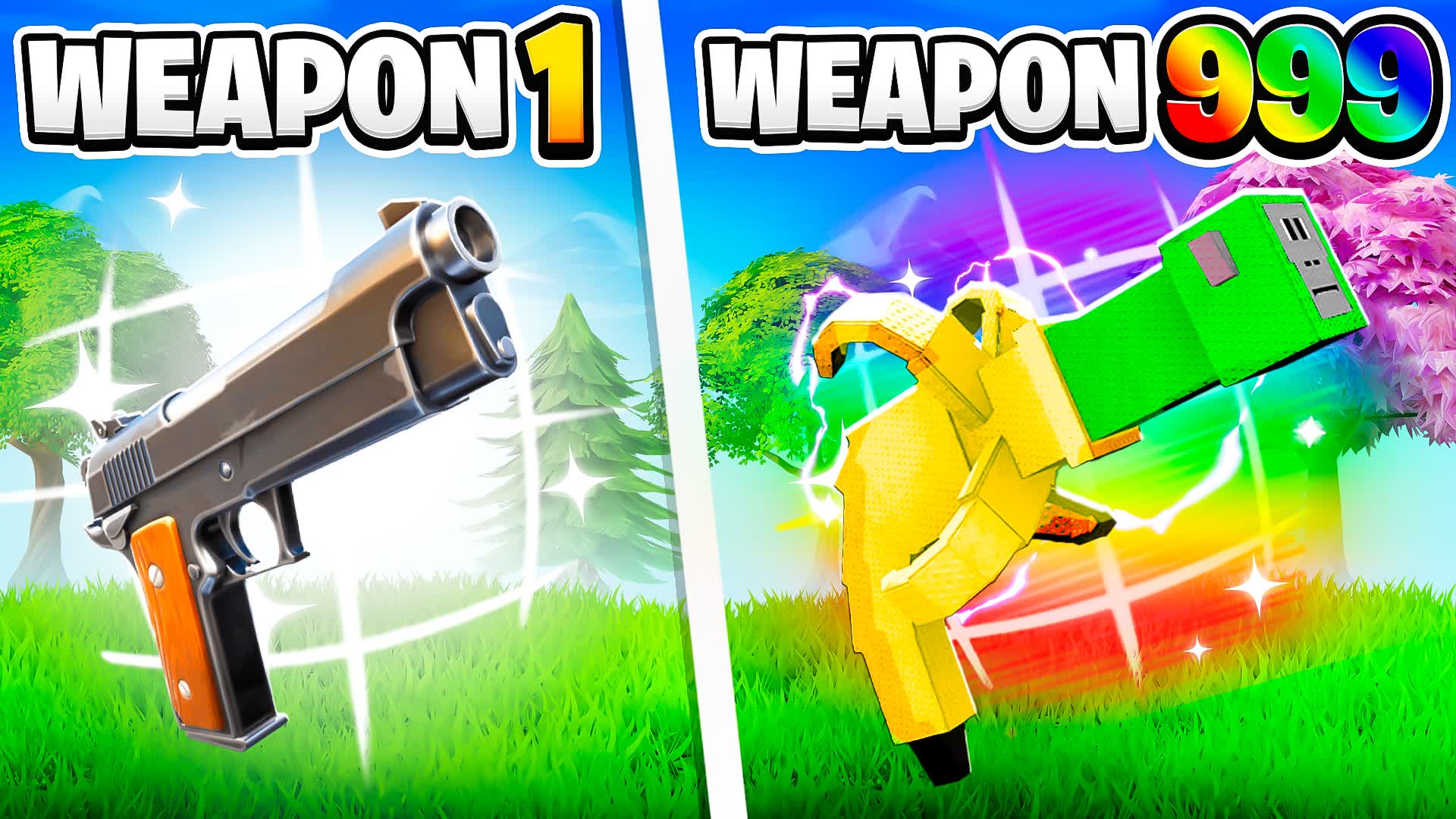 SUPER GUN GAME 🔫 ONE SHOT🎯 ULTRA — Fortnite Creative map