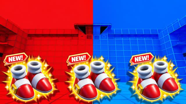 RVB RED VS BLUE SONIC โ Fortnite Creative map