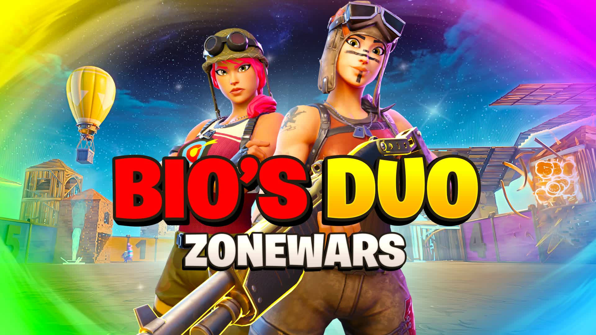 💙BIOS DUO - ZONE WARS🌀 — Fortnite Creative map