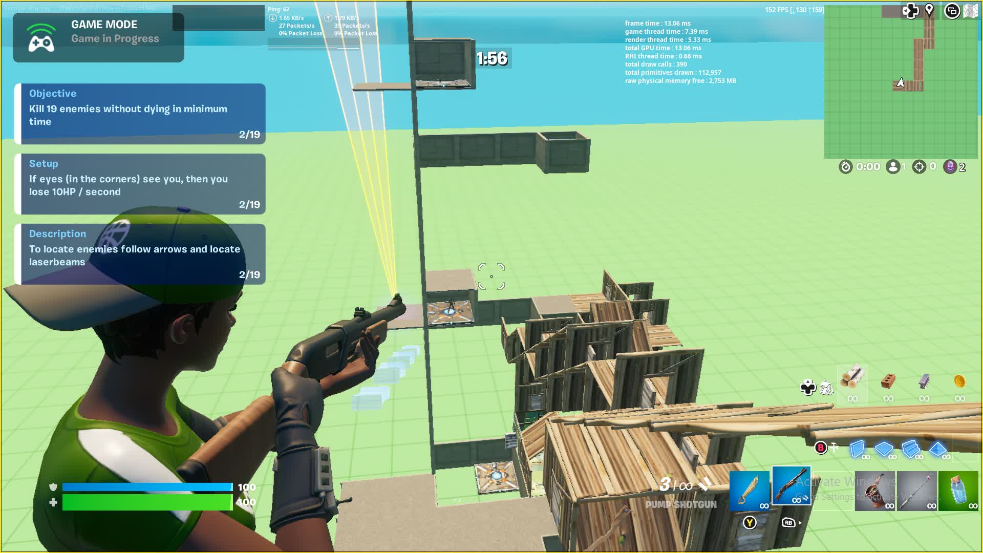Zioji's Edit Course — Fortnite Creative map