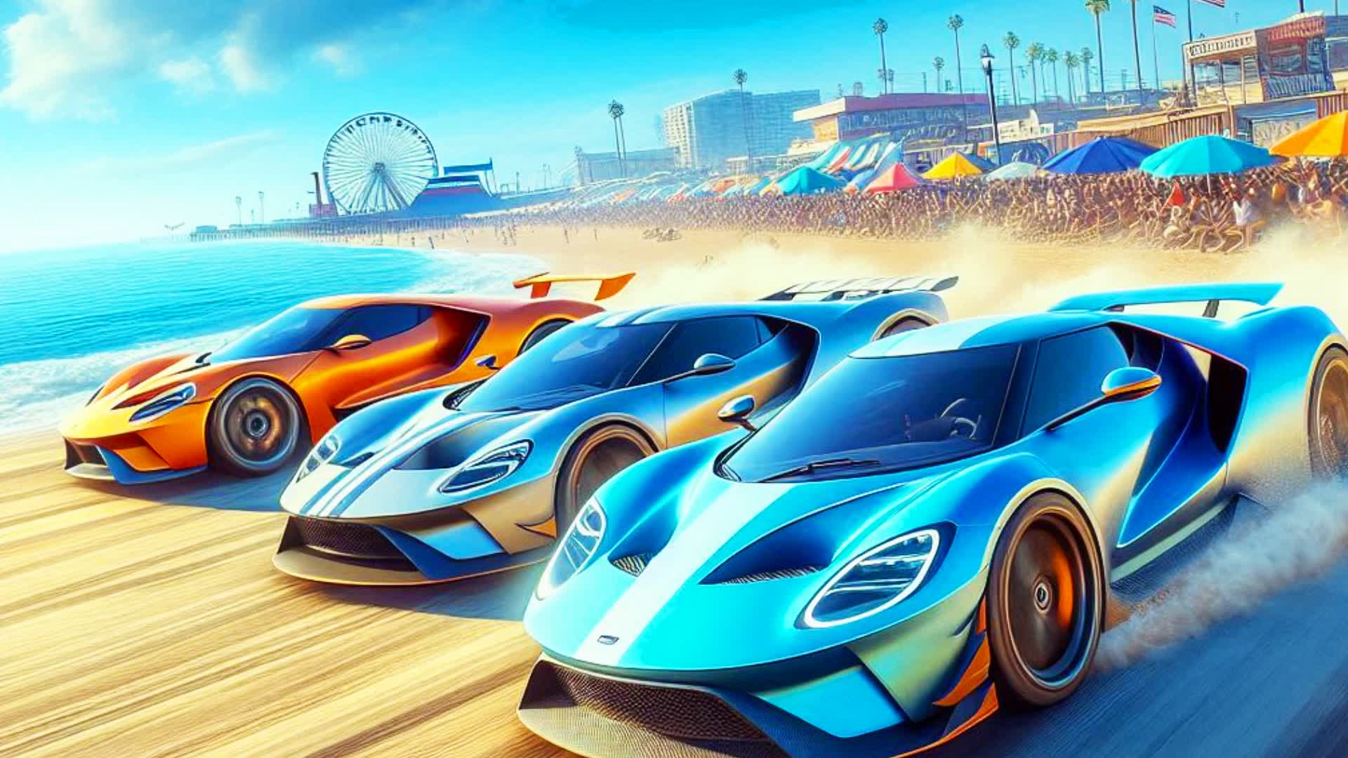 Beach Race๐ โ Fortnite Creative map