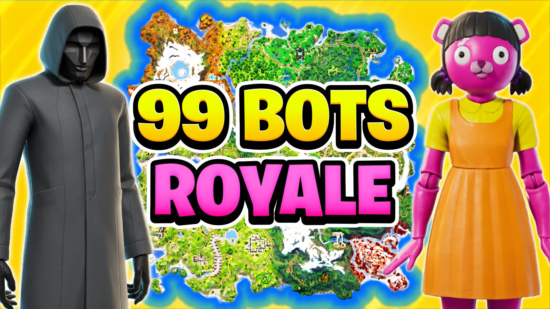 99 BOTS SQUID GAME β Fortnite Creative map