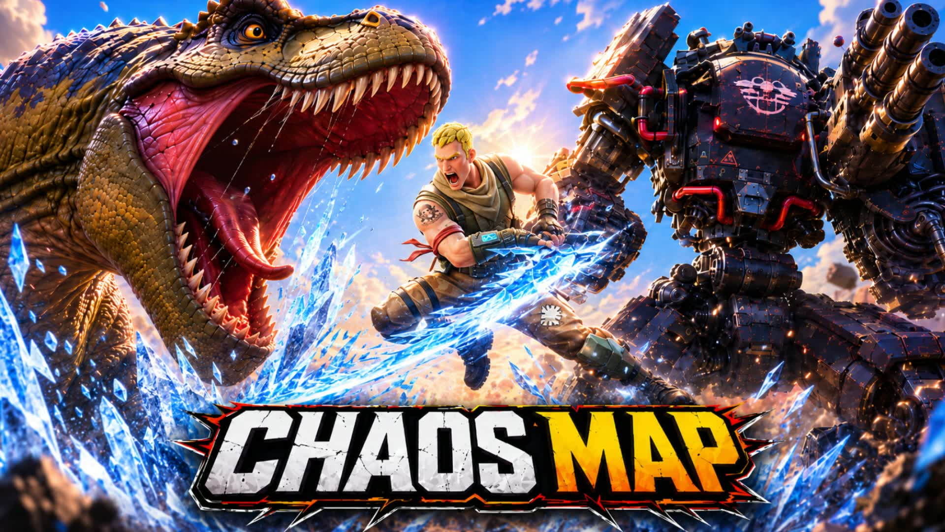 CHAOS MAP FFA — Fortnite Creative map