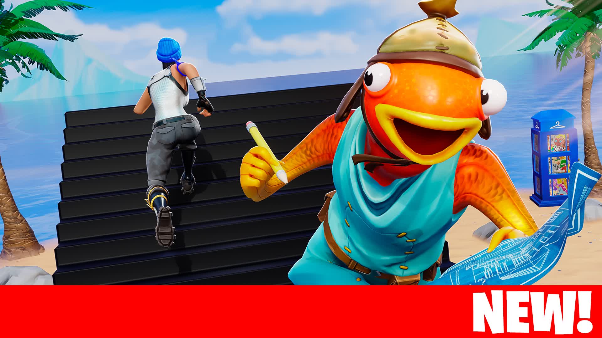 FISHY 1V1 BUILDFIGHTS — Fortnite Creative map
