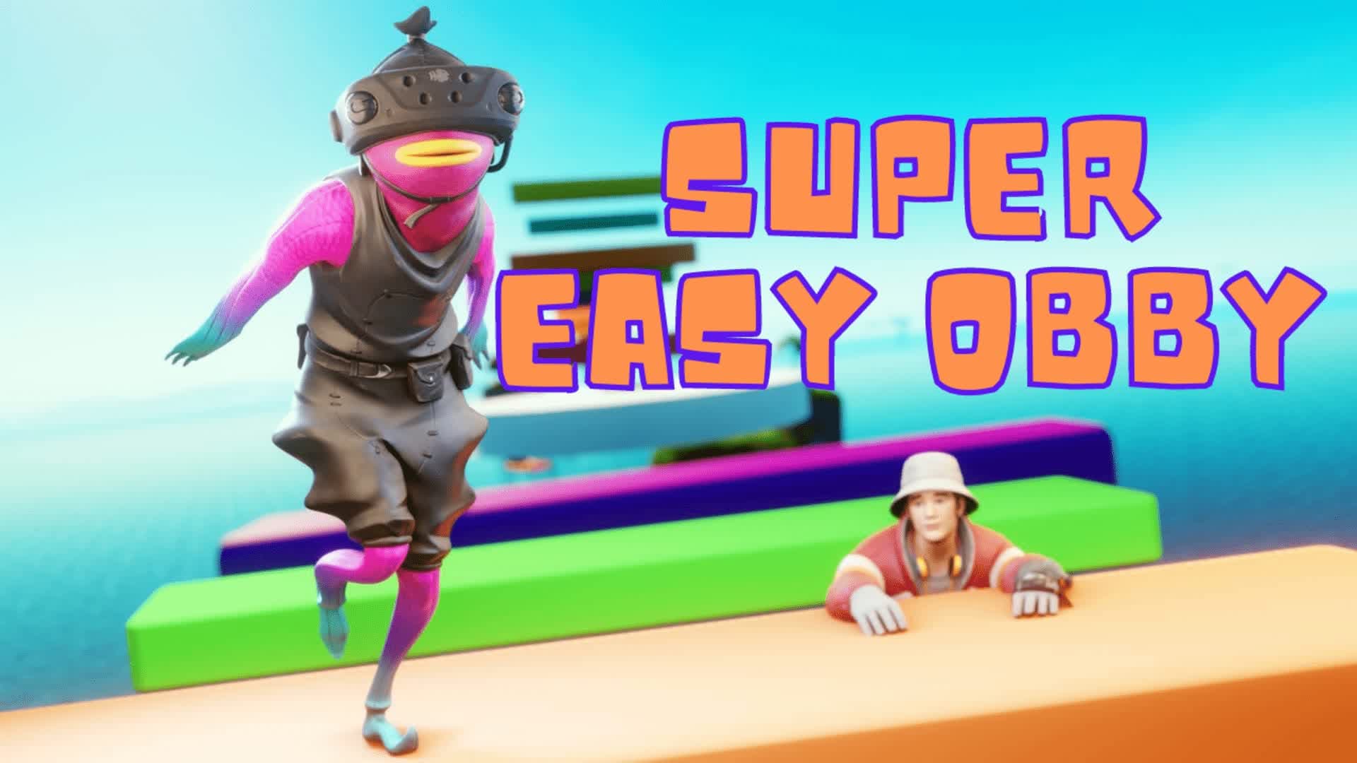 SUPER EASY OBBY! — Fortnite Creative map