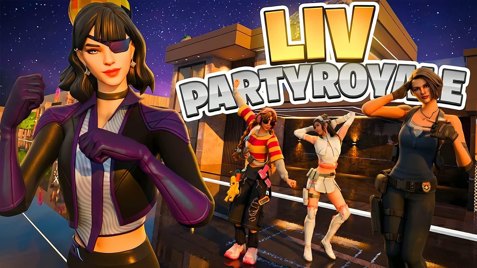 Liv PARTY ROYAL — Fortnite Creative map