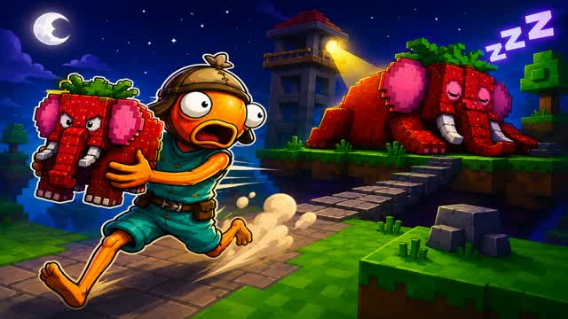 STEAL THE BRAINROTS AT NIGHT! π β Fortnite Creative map