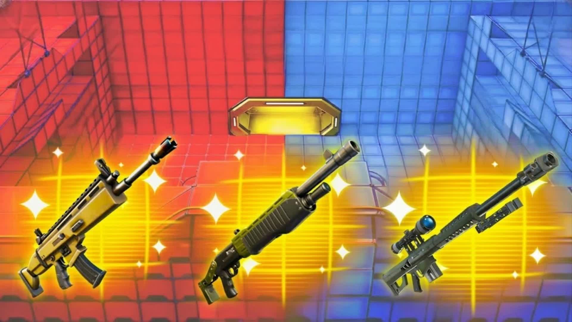TEEKO RVB RED VS BLUE β Fortnite Creative map