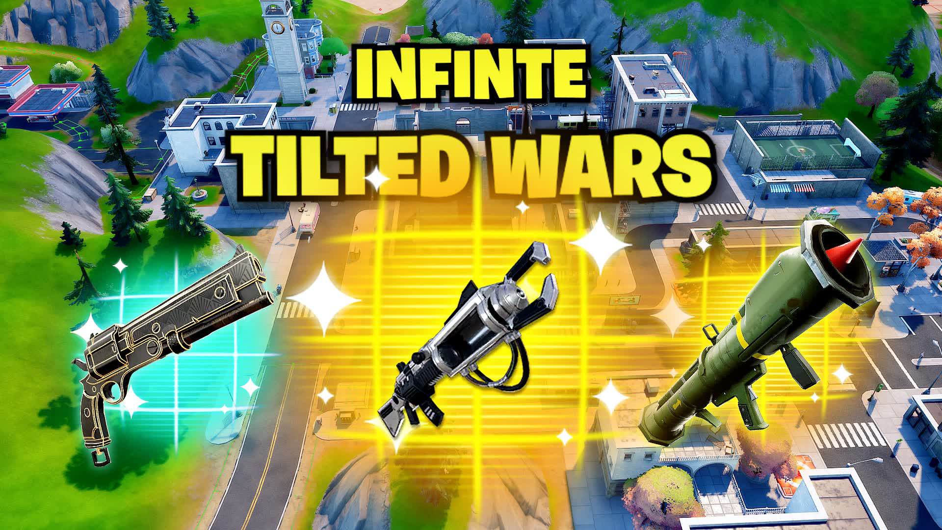 INFINTE TILTED ZONE WARS ⭐ (ZA) — Fortnite Creative map