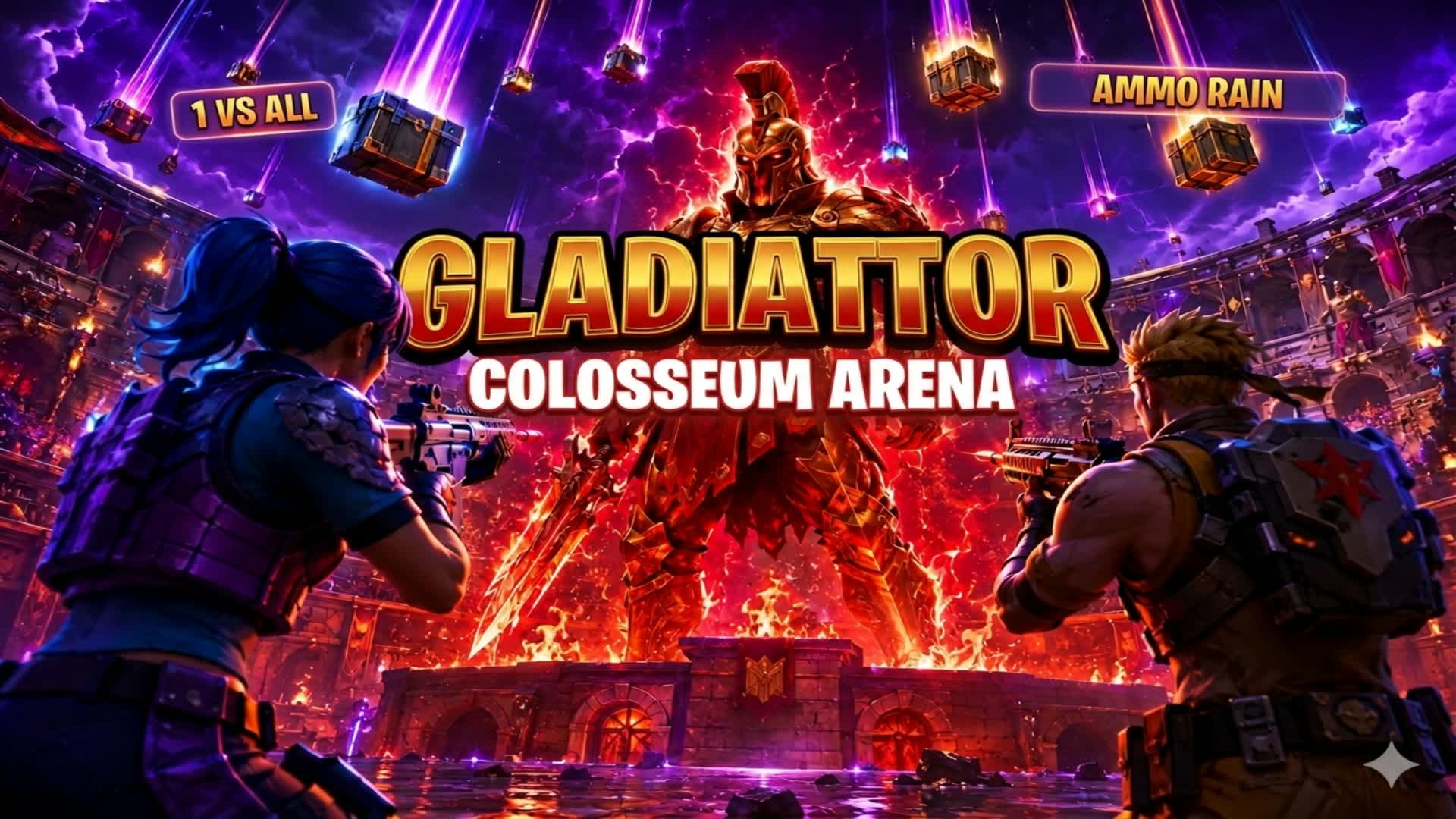 GLADIATOR : 1 VS ALL โ Fortnite Creative map
