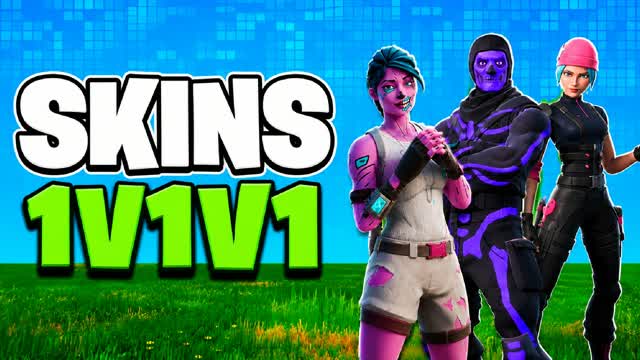 ALL SKINS RELOAD 1v1v1 - سوبر تلتد — Fortnite Creative map