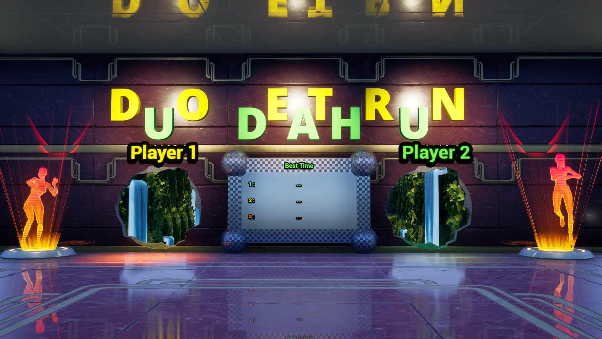 Duo Deathrun — Fortnite Creative map