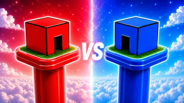 PILLARS RED VS BLUE 🔴🔵 — Fortnite Creative map