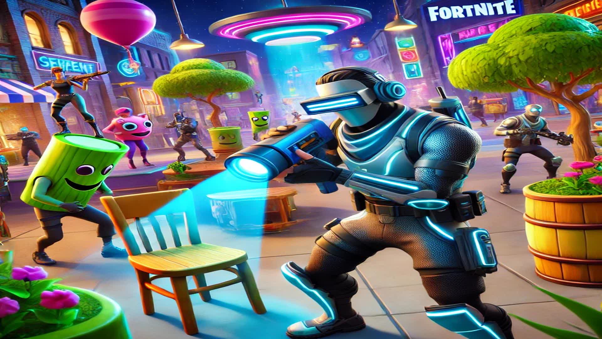 Prop hunt — Fortnite Creative map