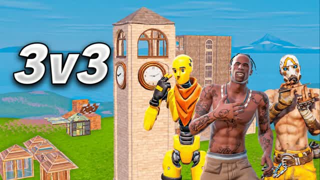 3V3 THE LAST STORM 🌀 - 3DH — Fortnite Creative map