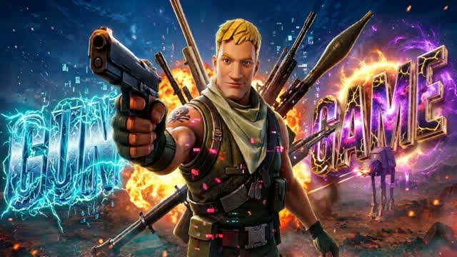 STAR GUN GAME ♾️ ONE SHOT👑 — Fortnite Creative map