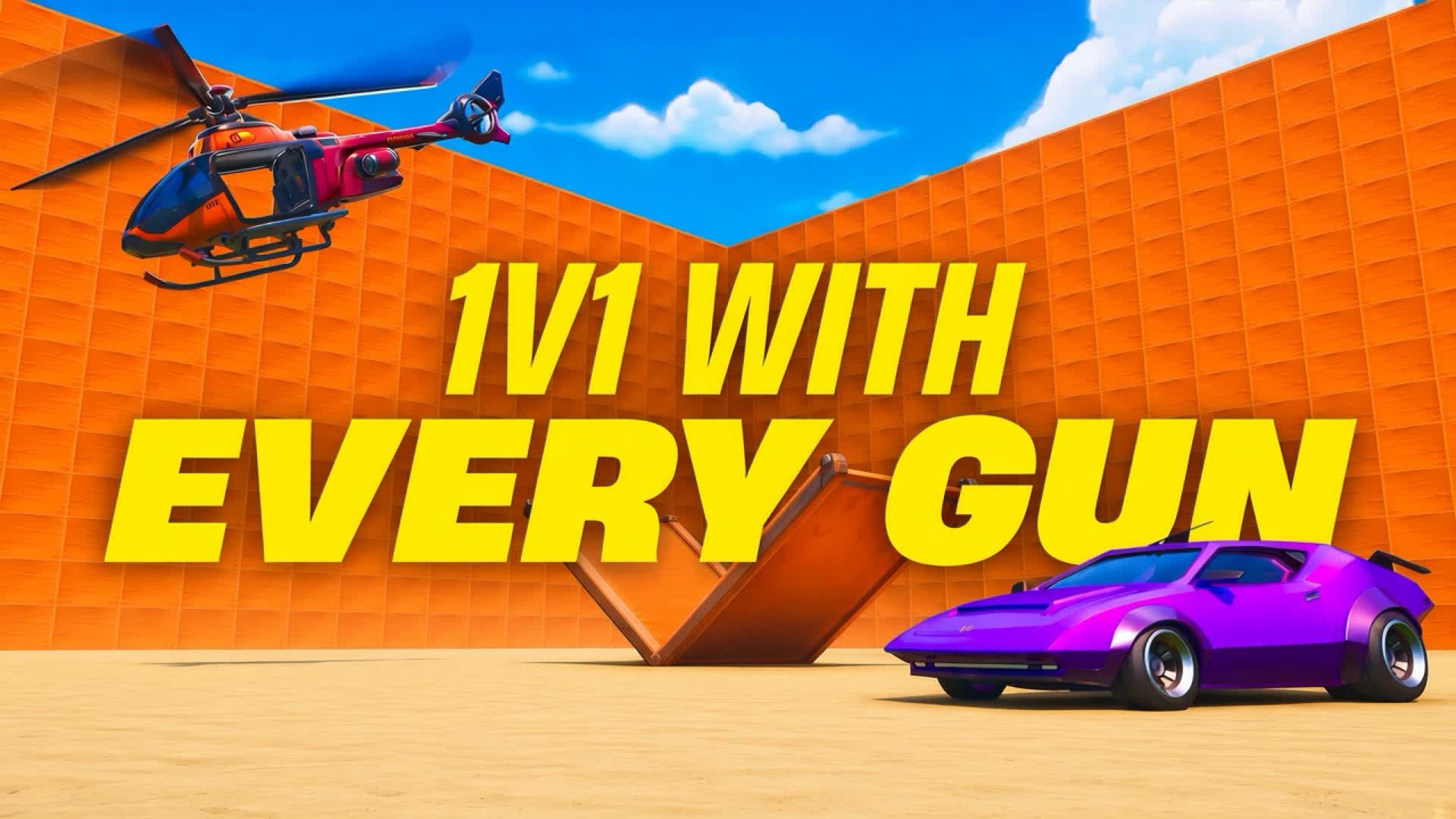 LOX 1V1 EVERY GUN π―π§± β Fortnite Creative map