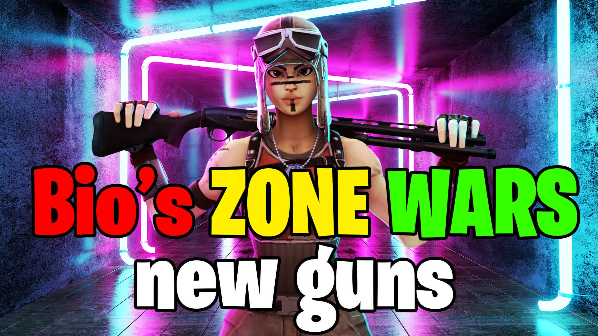 BIO ZONE WARS V2.0 — Fortnite Creative map