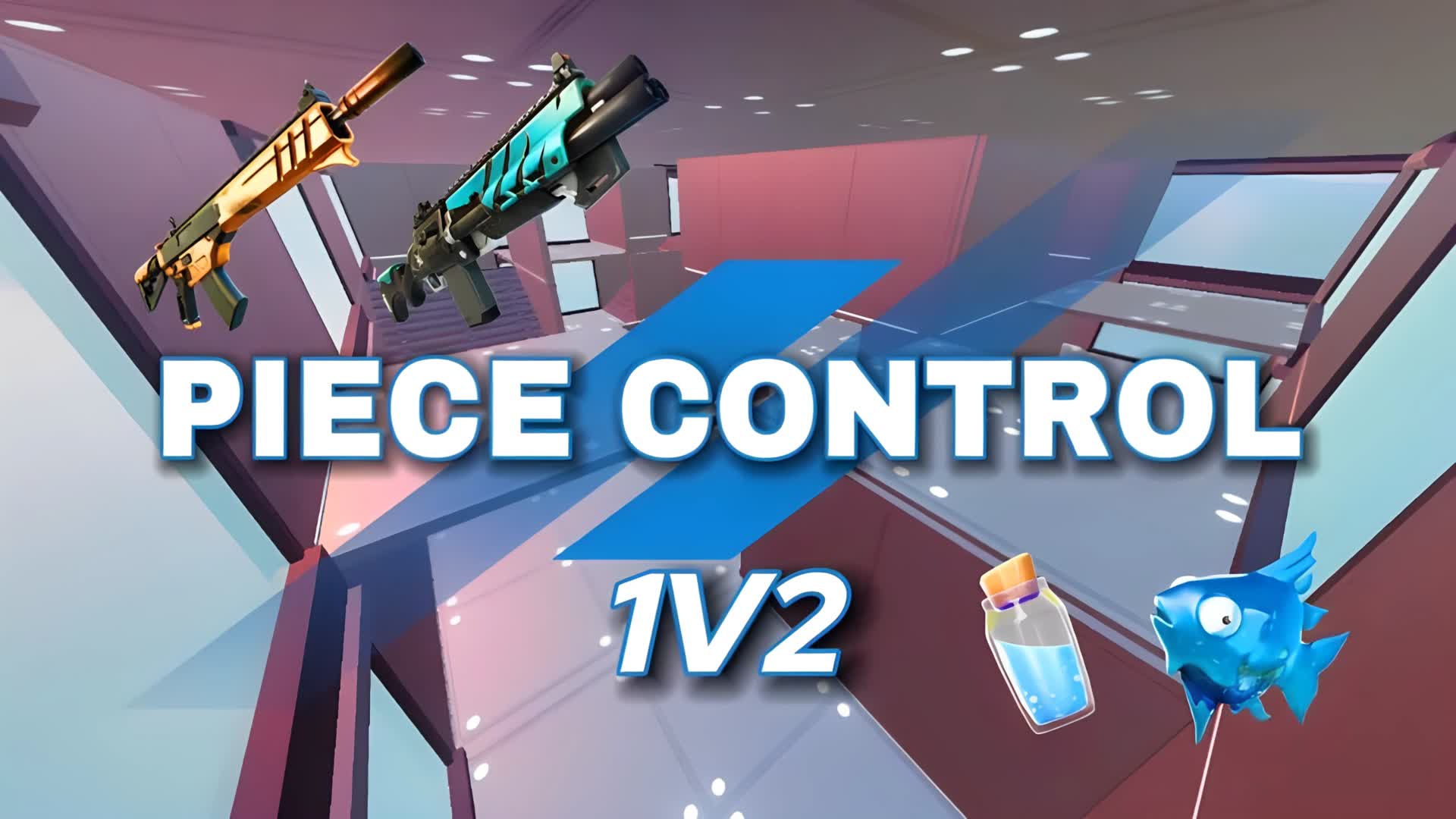 PIECE CONTROL 1V2 — Fortnite Creative map