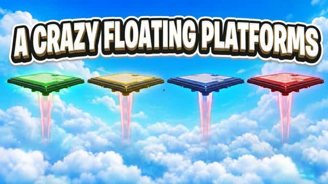 A CRAZY FLOATING PLATFORMS — Fortnite Creative map