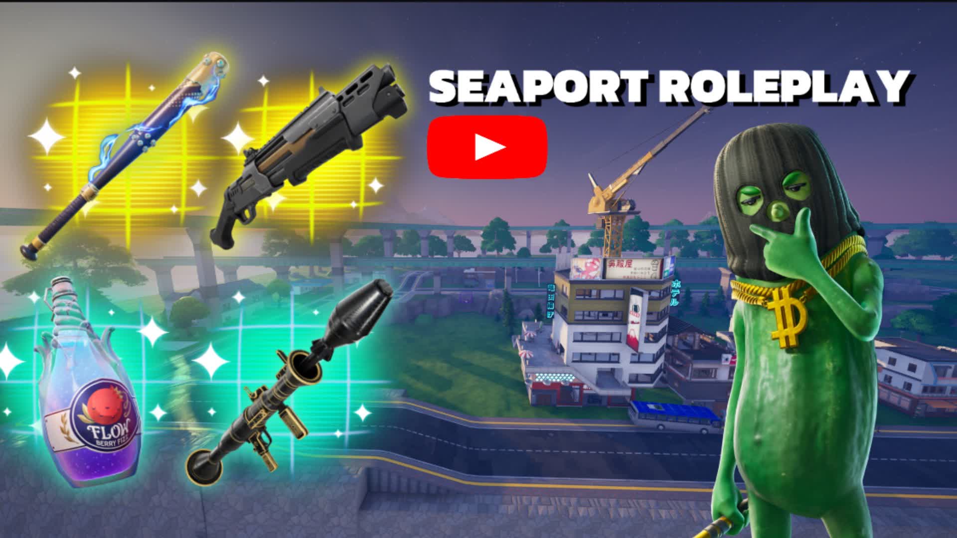 Seaport Roleplay — Fortnite Creative map