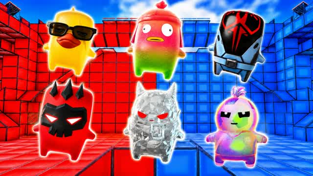 RED VS BLUE๐ด๐ต DAVIDE โ Fortnite Creative map