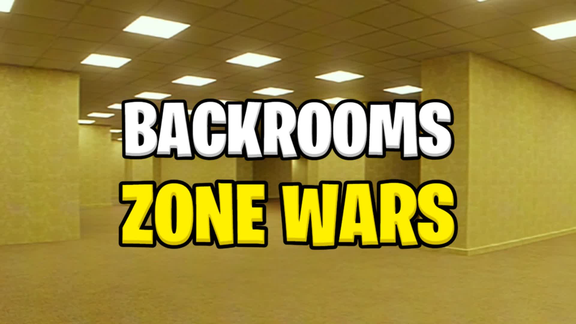 BACKROOMS ZONE WARS — Fortnite Creative map