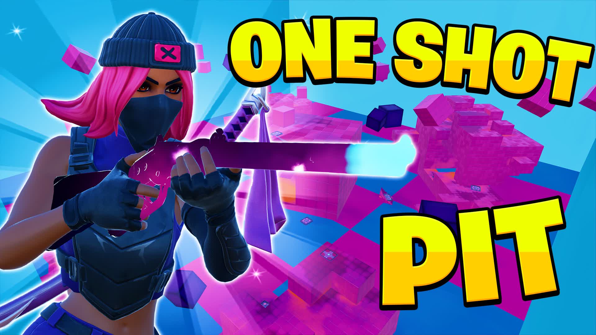 🎯One Shot Pit — Fortnite Creative map
