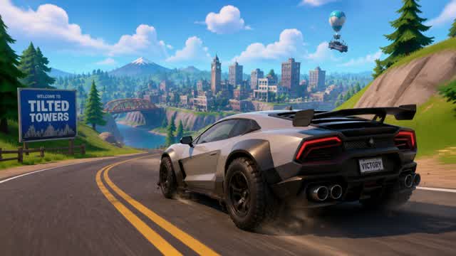 TMNT Drive - Free For All π β Fortnite Creative map
