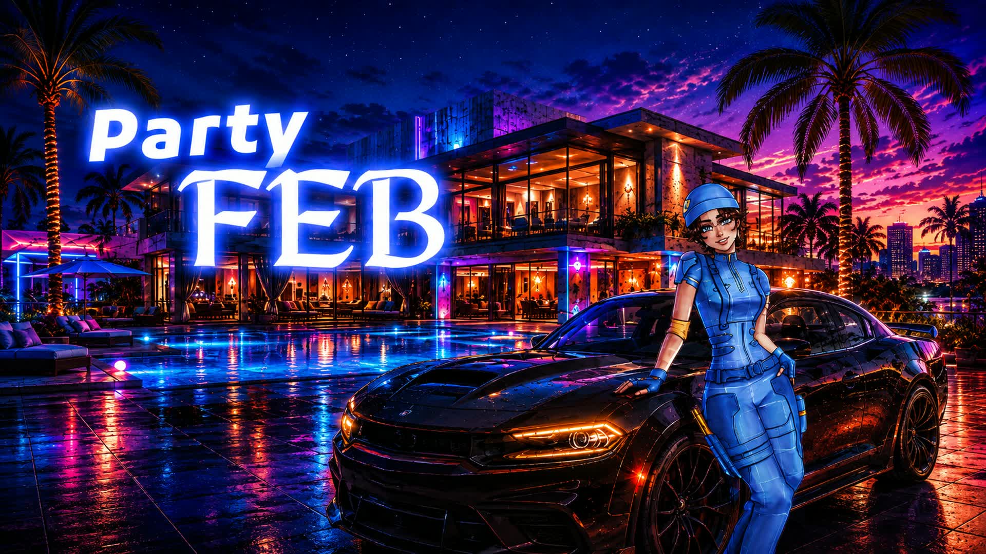FEB PARTY — Fortnite Creative map