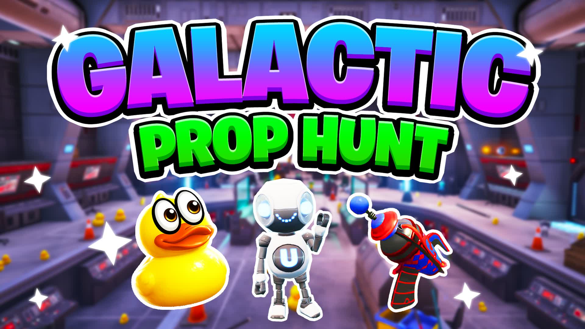 GALACTIC PROP HUNT π¦π¨βπ β Fortnite Creative map