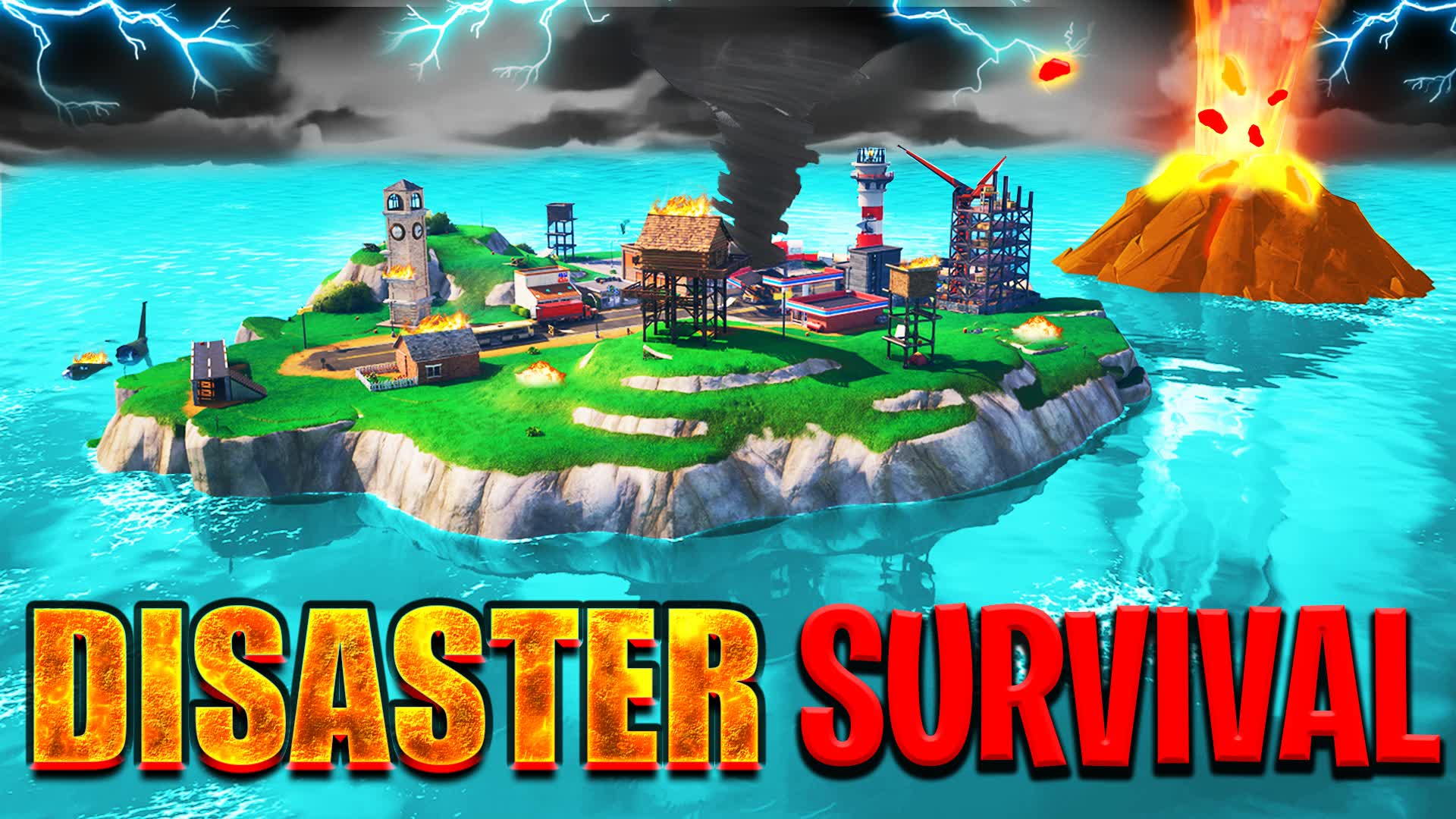 NATURAL DISASTER SURVIVAL β Fortnite Creative map