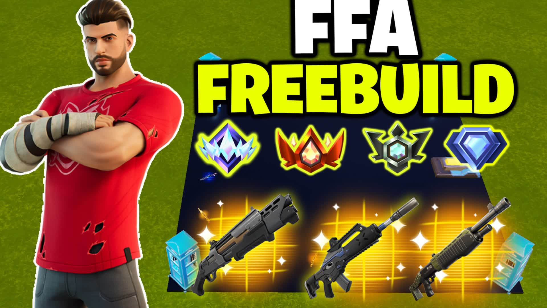 SYPHERPK FREEBUILD FFA🏆 FREE FOR ALL — Fortnite Creative map