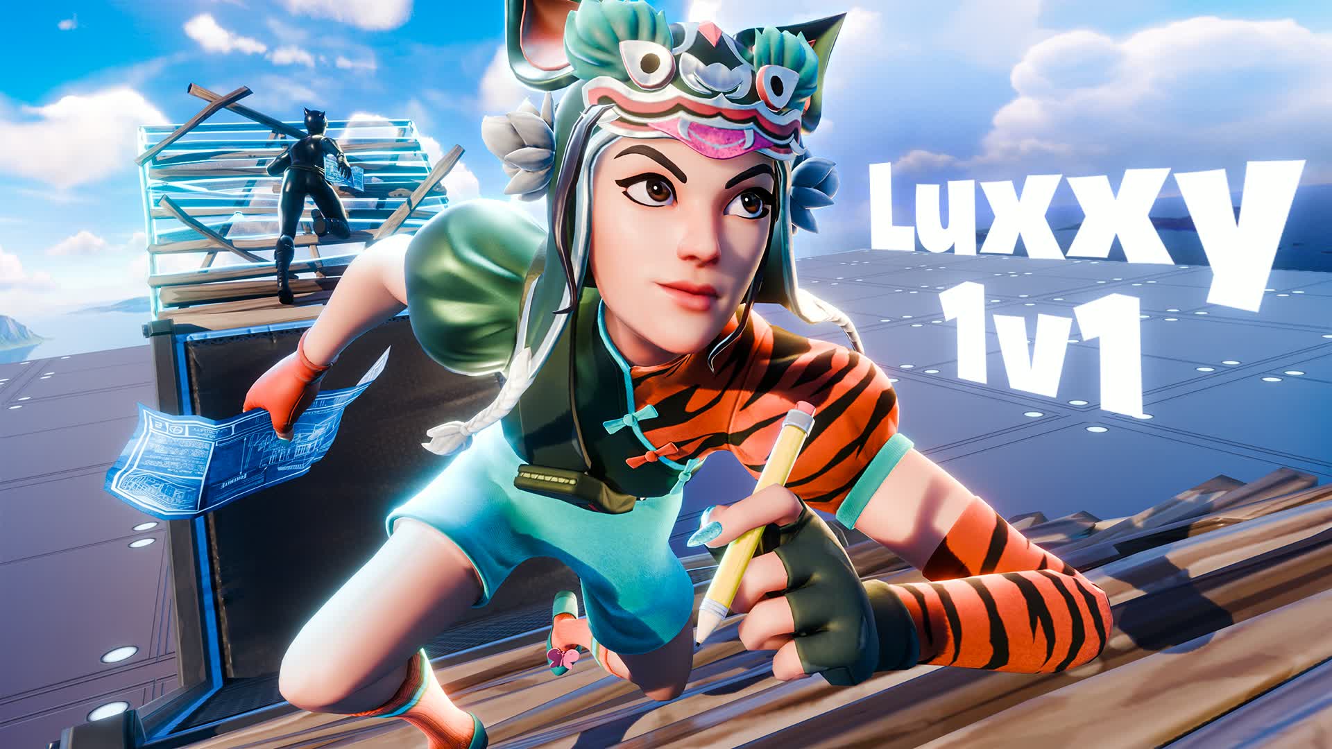 Luxxy 1v1 Map — Fortnite Creative map