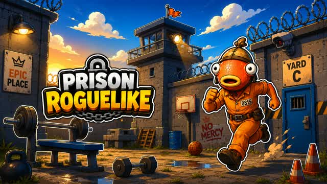 NEW PRISON ROGUELIKE — Fortnite Creative map