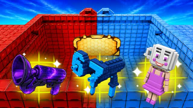 BRAINROT RED VS BLUE 🔴🔵 RVB — Fortnite Creative map