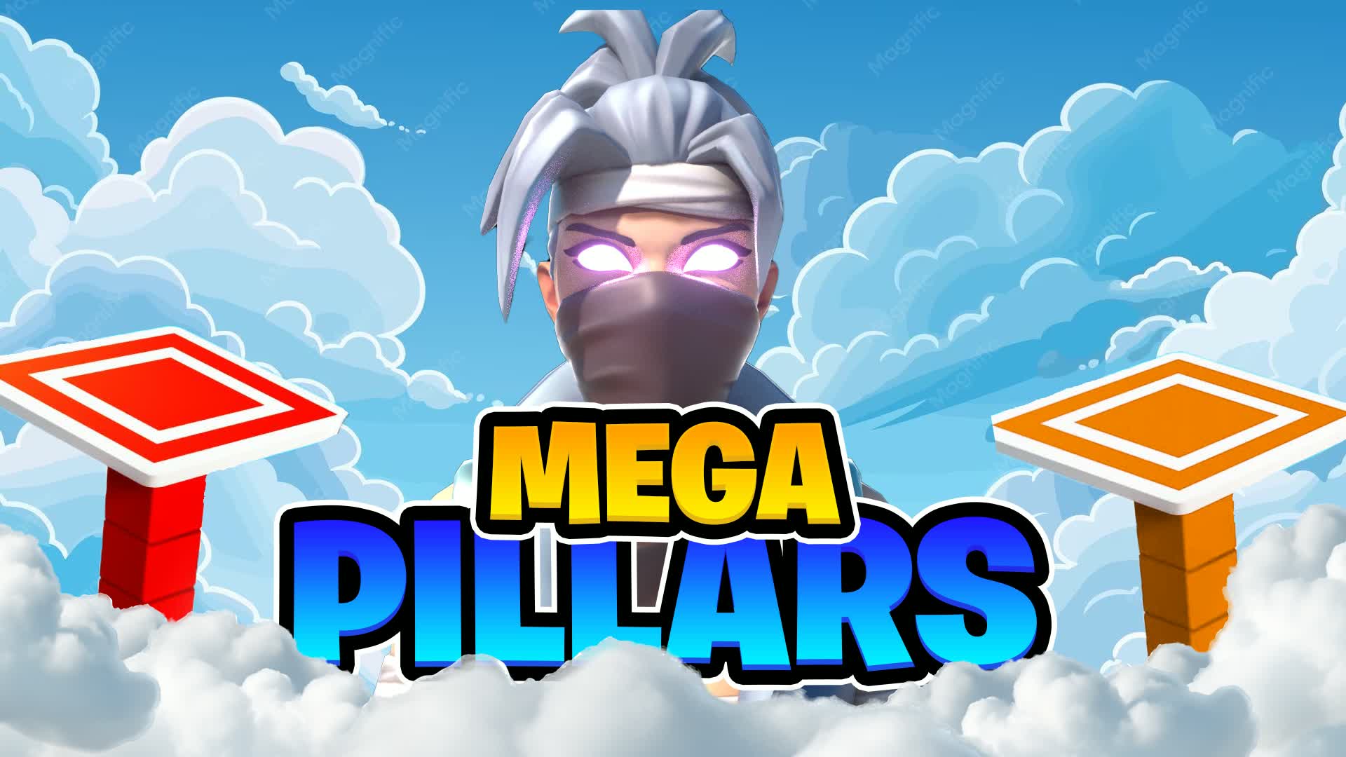 MEGA PILLARS (GO PRO) — Fortnite Creative map