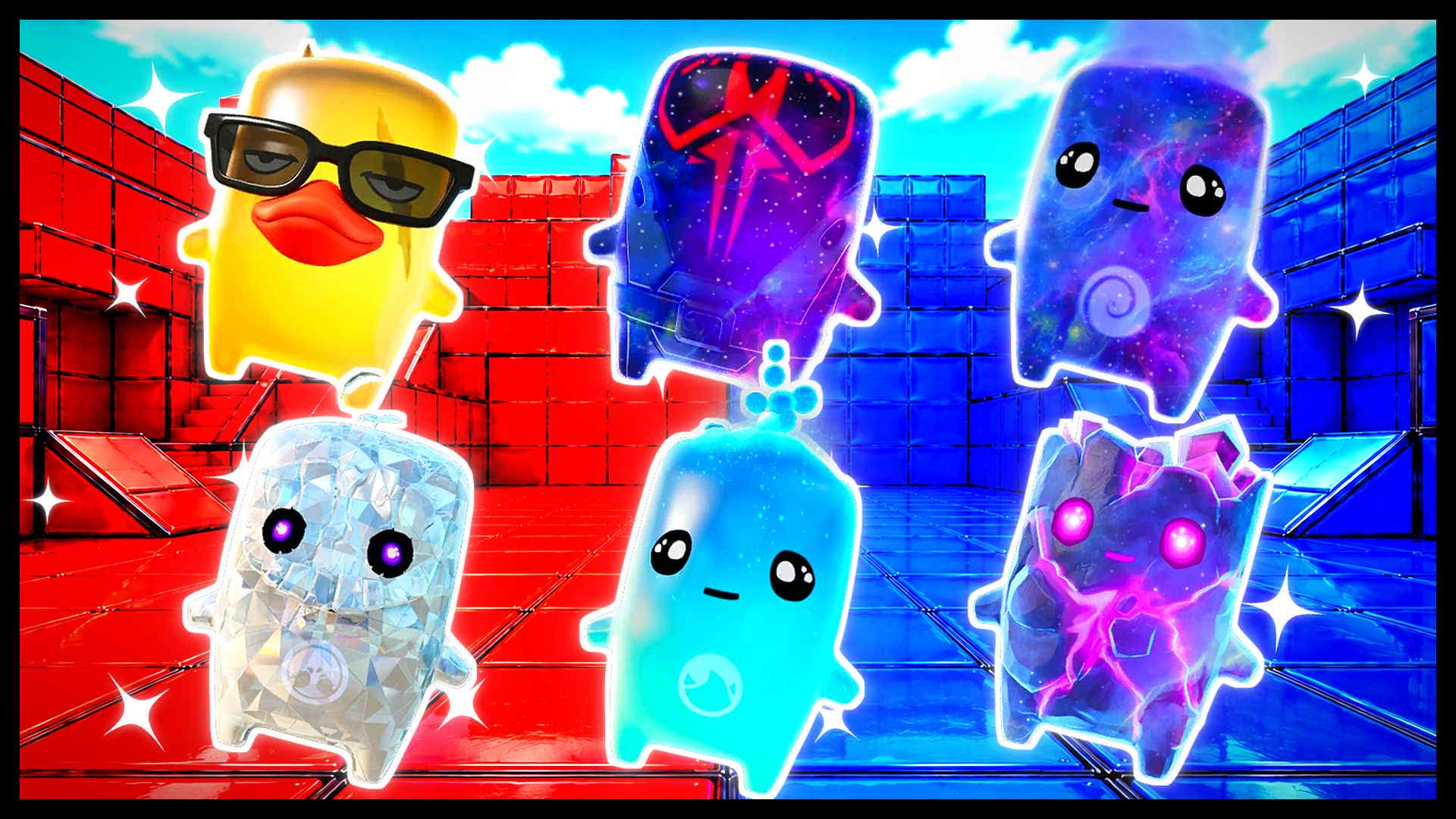 LOCKED SIGHTS RED VS BLUE π΄π΅ β Fortnite Creative map