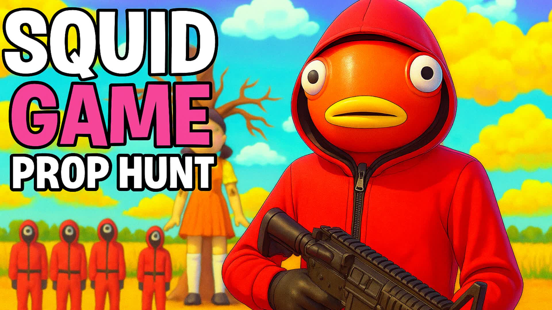 Squid Game Prop Hunt🔎 — Fortnite Creative map