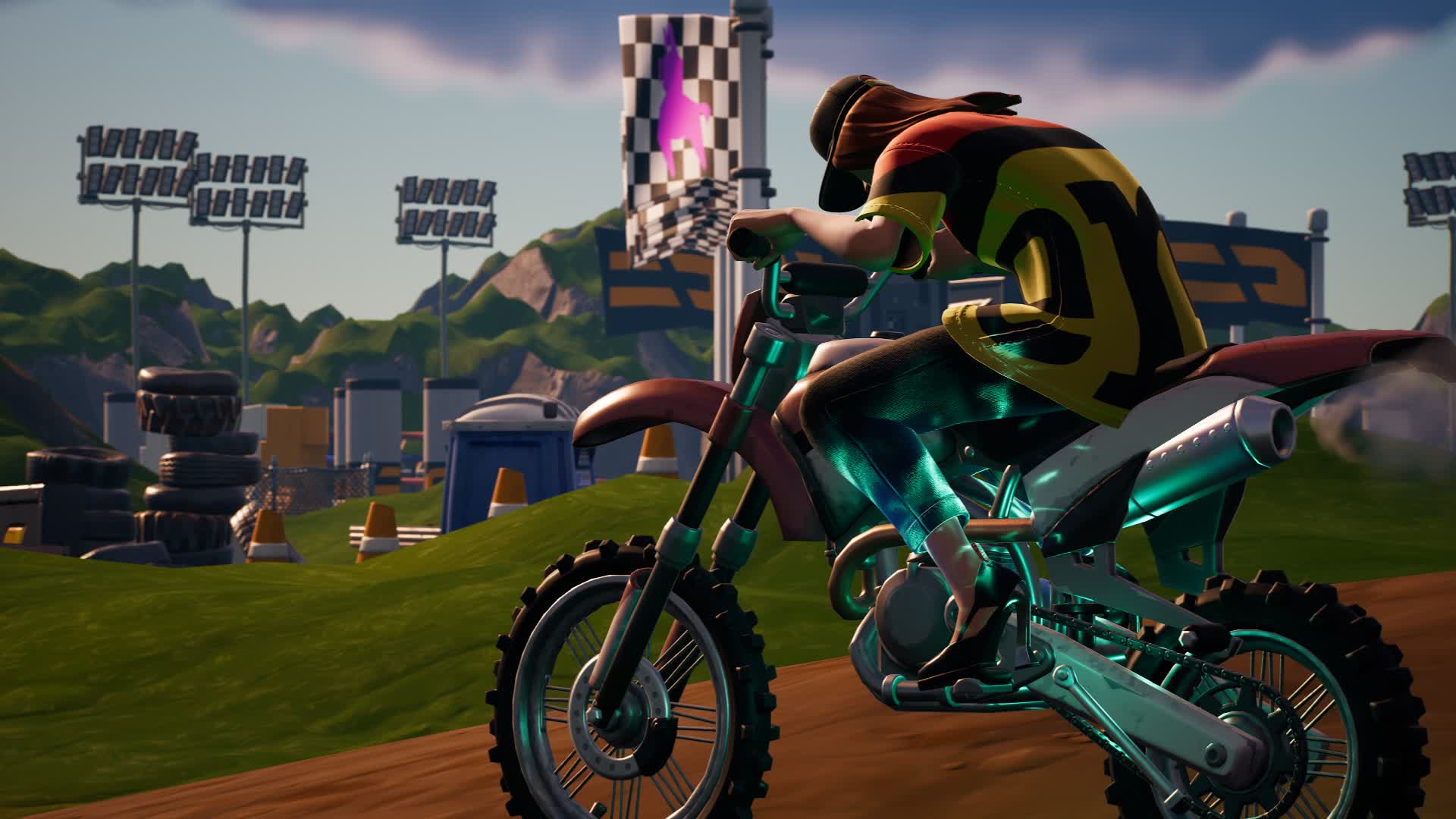 Dirt Bike Cross Race π β Fortnite Creative map