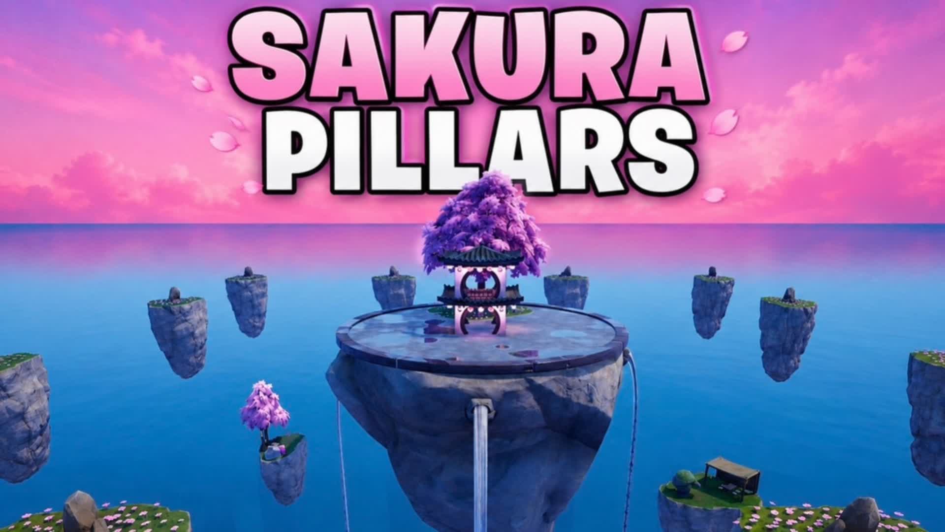 Sakura Pillars — Fortnite Creative map
