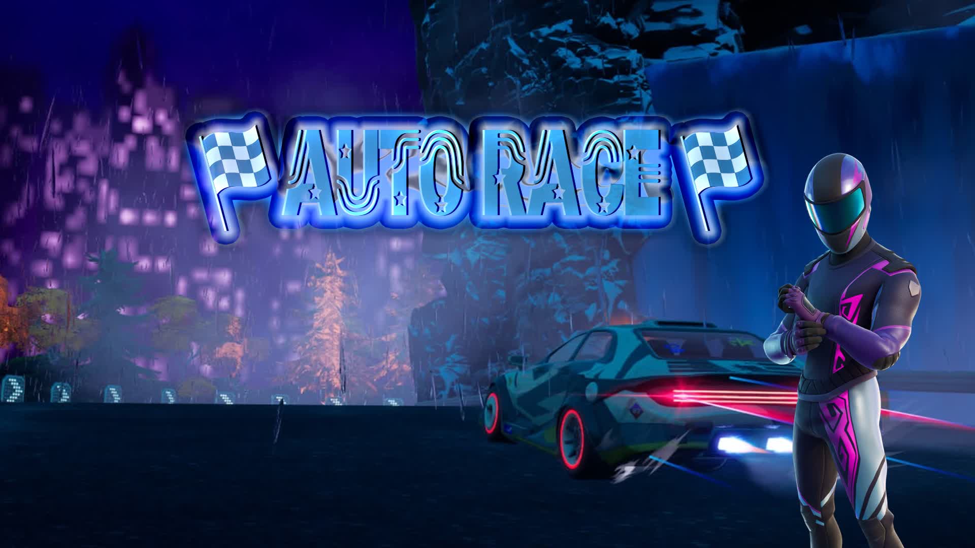 AUTO RACE π β Fortnite Creative map