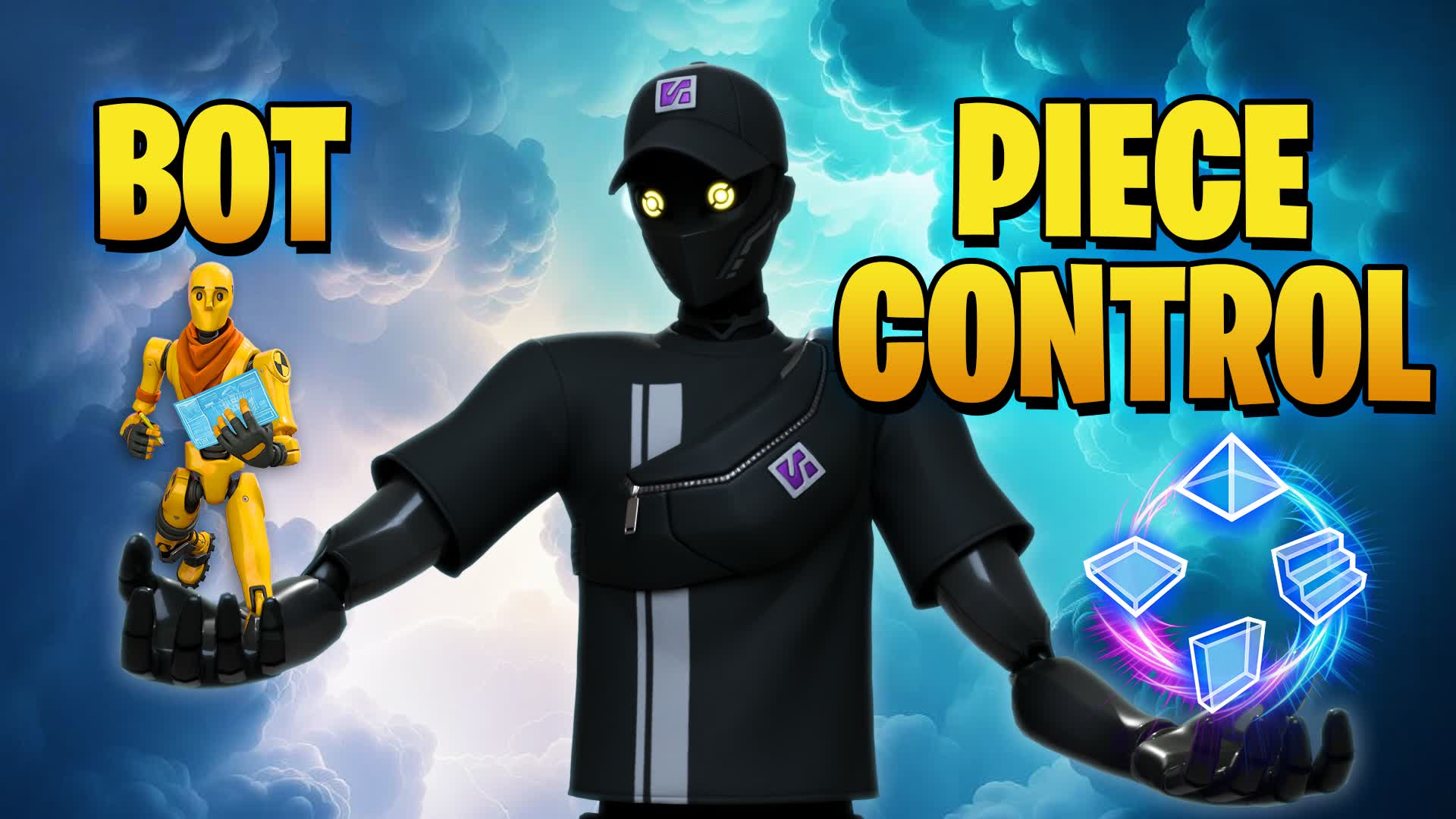 Realistic Bot Piece Control — Fortnite Creative map