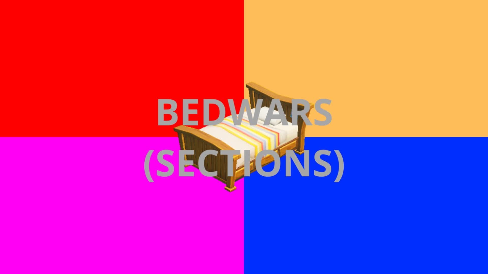 BED WARS (SECTIONS) — Fortnite Creative map