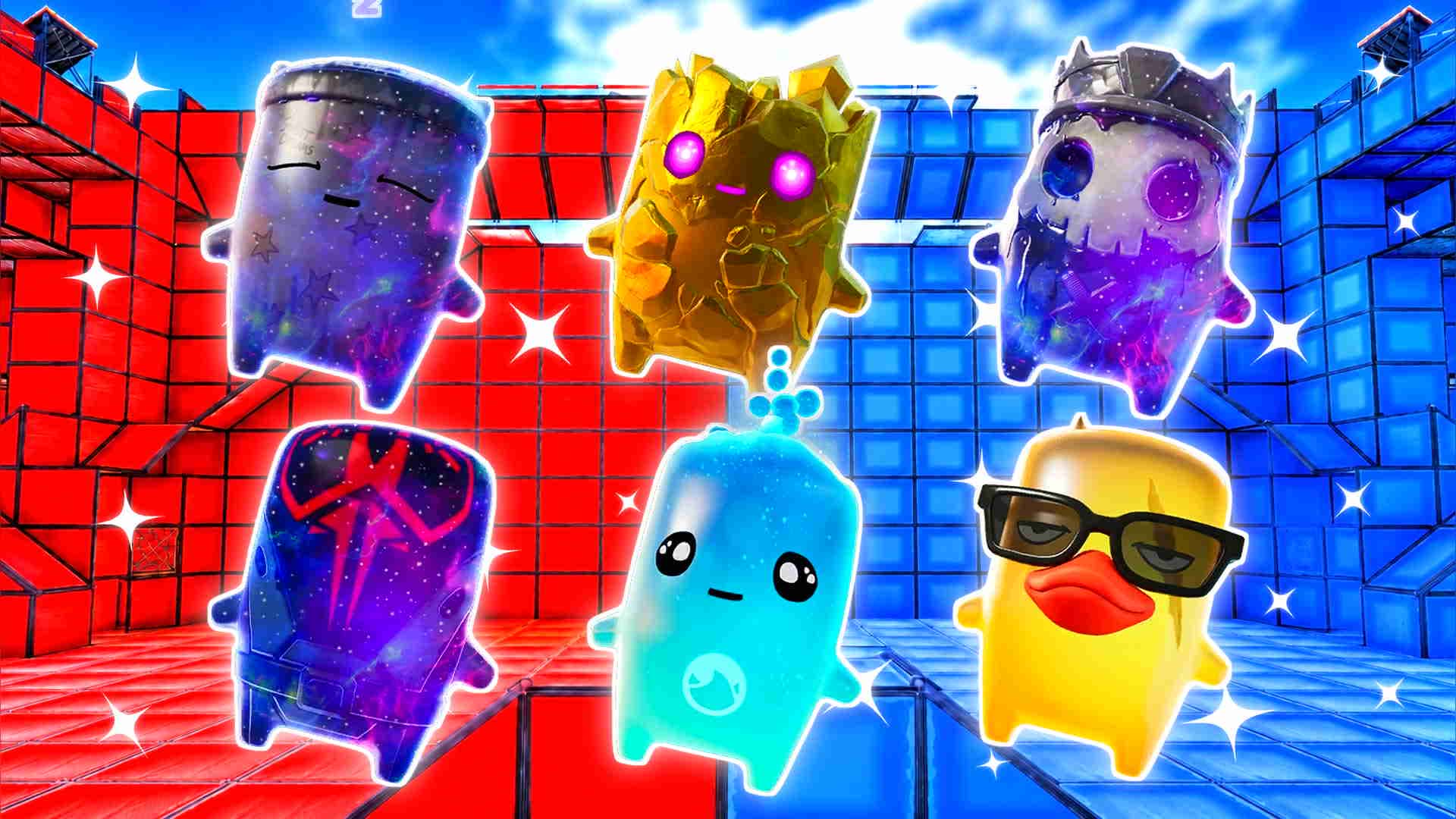 RESILIENT RED VS BLUE π΄π΅ β Fortnite Creative map
